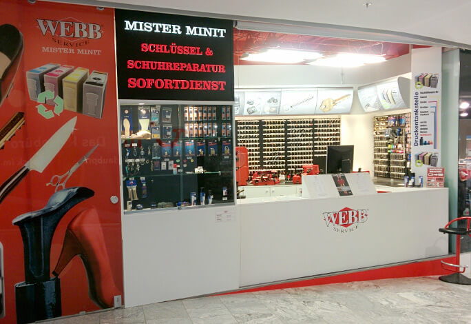 Mister Minit In Der Shopping Arena Salzburg Mister Minit